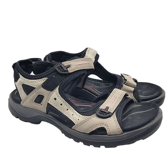 ECCO Off Road Womens 8-8.5 Atmosphere Ice Sport Yucatan Sandal Outdoors Casual